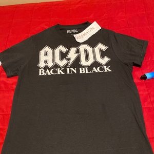 Vintage AC/DC back in black tee